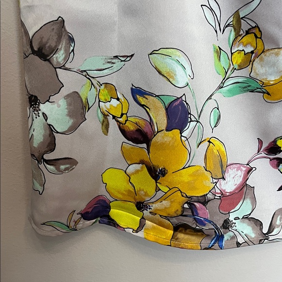 Floral Camisole with Yellow and Blue Accents - Picture 6 of 13